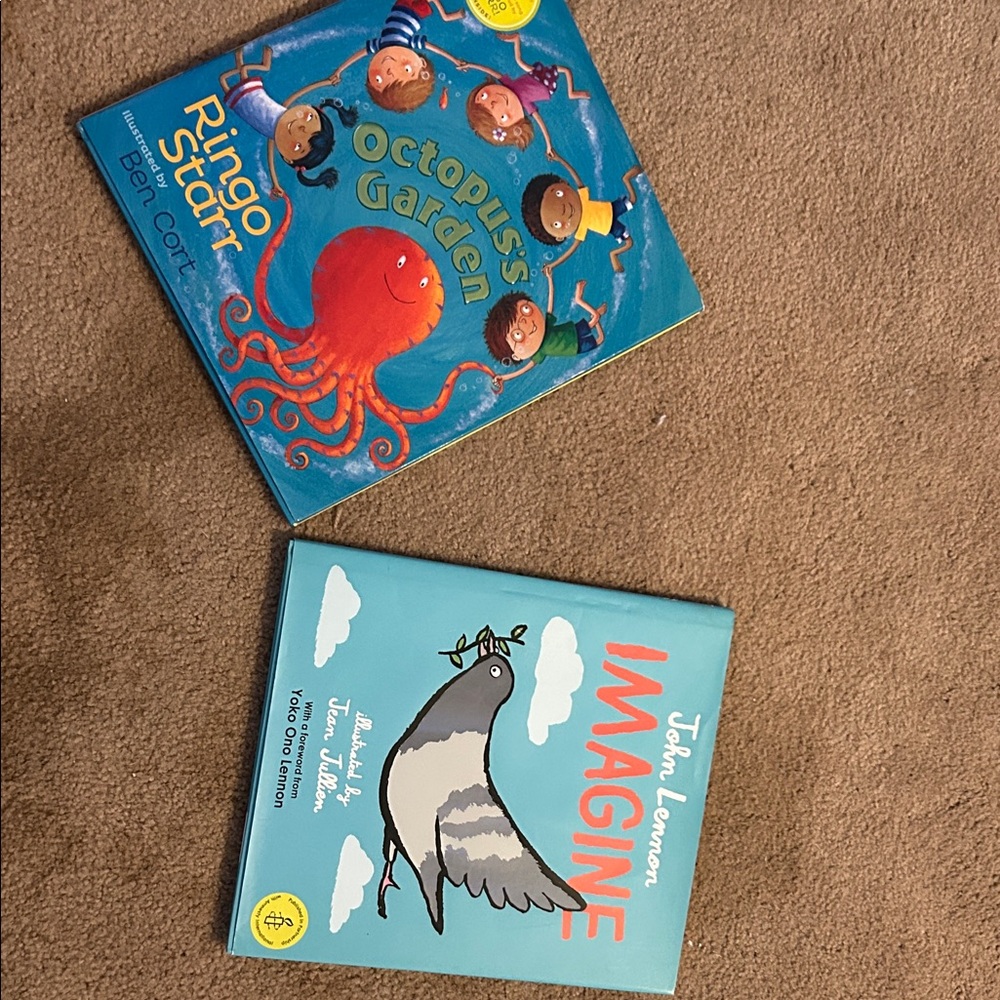 Children's Book Set - Octopus's Garden & Imagine